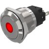 Signal light, 24 V (AC), 24 V (DC), 250 V, red/green, Mounting Ø 19 mm, 82-10-002236