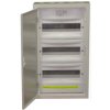 Rozdzielnica n/t 3x12 metalowa z zamkiem NRP12-3z Elektro-met
