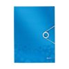 Leitz 4599-00-36 WOW Elasticated Folder A4 Blue 1 pc Elasticated Folders