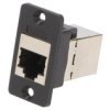 Łącznik Rj45 - Rj45 Kat 6A 8P8c Slim Ekranowane 29Mm Plastik Cp30625s