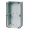 Fibox 7022851 PCT 16x36x10cm Enclosure, PC Clear transparent cover