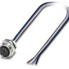 Phoenix Contact Kabel siłownika czujnika Złącze A Złącze M12 4 długość 0.5 m Rodzaj A Żeńskie Niezakończone Złącze B