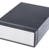Obudowa urządzeń elektronicznych Tworzywo ABS odporne na ogień wysokość zew: 75,8 mm szerokość zew: 199,5 mm długość
