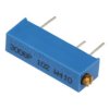 Potencjometr; helitrim; montażowy; wieloobrotowy; 3006P-102; 1kohm; liniowa; 10%; 0,5W; przewlekany (THT); cermetowy; 3006 19mm;