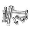 M3x12WK/25 Wkręt do metalu 3x12mm - walec wypukły - krzyżak - kpl. 25 szt.