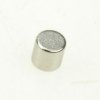 Magnes stały; cylindryczny; N38; 4mm; 4mm; niklowany; neodymowy