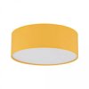 Plafon NICOLA YELLOW, klosz tkanina Ø38 cm na cztery żarówki E27 10154 TK Lighting