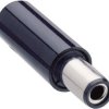 Wtyk zasilający niskonapięciowy Lumberg NES/J 25, O 2.5 mm/5.5 mm, 1 A, 12 V, prosty