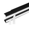 Listwa elektroinstalacyjna nierozp płomienia z taśmą samoprzyl LST35x15 czarna EKO odporna na UV /2m/ 68533 opakowanie 32m
