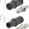 Plug, 1 pole, crimp connection, screw locking, straight, 1172600000