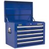 Sealey AP26059TC Topchest 5 Drawer with Ball Bearing Runners - Blue