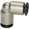 L-connector, 16 bar, brass, nickel-plated, for hose, 108753