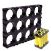 Plastikowa obudowa 3x4 do pakietowania akumulatorów Li-Ion 18650 - na 12 szt.