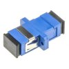 Złącze światłowodowe adapter SM łącznik światłowód SC/UPC simplex beczka