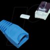 BS72057-B-10 Cat5e/6 plug + pull-in aid blue packing unit 10