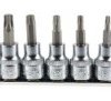 Końcówka wkrętakowa Torx, materiał Stal S2, T10, T15, T20, T25, T30, T40, T45, T50, T55, T60, T8, 11 szt.