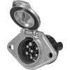 SecoRüt ES024 Trailer socket 7-pin N Aluminium die-cast Open cable ends