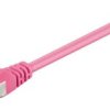 kabel LAN MicroConnect B-FTP603PI, 1 szt., RJ45, 3 m, różowy