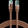 MK6001.50BR RJ45 Patch Cord Cat.6a S/FTP LSZH braun 50m