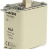 Bezpiecznik NH 63A 500V ac NH00 gG Siemens