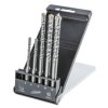 Zestaw wierteł do betonu SDS Plus quatro zestaw 5 szt. - 5 6 x 110 mm + 8 10 12 x 160 mm 57H572 TOPEX