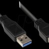 2711-S02 USB 3.0 male A > female A, 1,8m