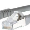 kabel LAN RJ45, Metz Connect 1308450533-E Kabel, S/FTP, CAT 6a, 0.50 m, szary