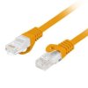 Patchcord kat.6 utp lszh cu 1m pomarańczowy fluke passed lanberg PCU6-10CU-0100-O