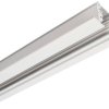 Deko Light 710070 D Line Einbaustromschiene mit Flügel 1m Element systemu szynowego wysokonapięciowego Szyna prądowa 3-f
