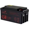 CSB Battery GP12650 VRLA AGM Rechargeable Battery 65 Ah 12V
