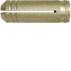 Fischer 532736 brass Plug for metric threads expands for secure hold