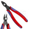 Szczypce precyzyjne tnące 140mm Super Knips czernione dla elektroników KNIPEX 78 61 140