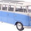 Solido Model samochodu Volkswagen (VW) T1 21 OKNA b. niebiesko-białe gotowy model Model samochodu