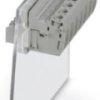 Feed through terminal, 1 pole, 0.2-6.0 mm², clamping points: 2, gray, screw connection, 32 A, 3059757
