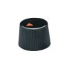 OKW A 13 16 240 Tuning Knob Thermoplastic Body - Red Marking Arrow 16.4x12.3mm