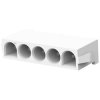 Pin header, 5 pole, pitch 6.35 mm, straight, natural, 640900-1