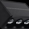 LXSO700118 Solar wall light up/down, 3-light, CCT, IP54