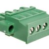 Wtyk śrubowy do płytek drukowanych 4P zielony MVSTBR 2,5/ 4-STF-5,08 1835119 /50szt./