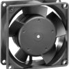 DC axial fan, 24 V, 80 x 80 x 32 mm, 32 m³/h, 24 dB, ball bearing, ebm-papst 8314 L