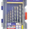Wiertło Tivoly 9 szt. Zestaw wiertła do betonu