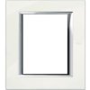 AXOLUTE Ramka 1 pojedyncza prostokątna 3+3 moduły biały limoges HA4826BG LEGRAND