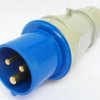 Wtyczka izolacyjna przenośna 16A 250V 3P IP44 /zaciski gwintowe/ 102