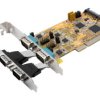 Karta szeregowa, RS232, RS422, RS485, l. portów: 4, magistrala: PCI, Szeregowe