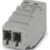 COMBI jack, push-in connection, 0.5-10 mm², 2 pole, 41 A, 8 kV, gray, 3000693