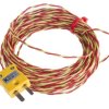 Termopara z odsłoniętym złączem K średnica 7/0.2mm długość 10m -75°C do +250°C Wtyk miniaturowy RS PRO