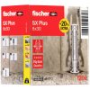 Fischer 573160 SX Plus Dowel 30 mm 6 mm 120 pcs Jointing Biscuits Dowels