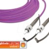 LSP-50 ST-ST 1.0 OM4 Simplex fibre optic patch cable, MM OM4, ST - ST, 1.0 m