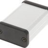 Aluminum enclosure, (L x W x H) 60 x 45 x 25 mm, natural, IP54, 1455D602