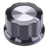 RN-99D Aluminium Inlay 6.4mm Control Knob 26.8mm