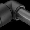 130745 Connector, L-shaped, diameter 4 mm <> diameter 4 mm